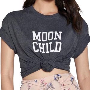 🌙 🅜🅞🅞🅝 🅒🅗🅘🅛🅓 🌙 Cotton Tee